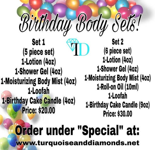 Birthday Body Set 1