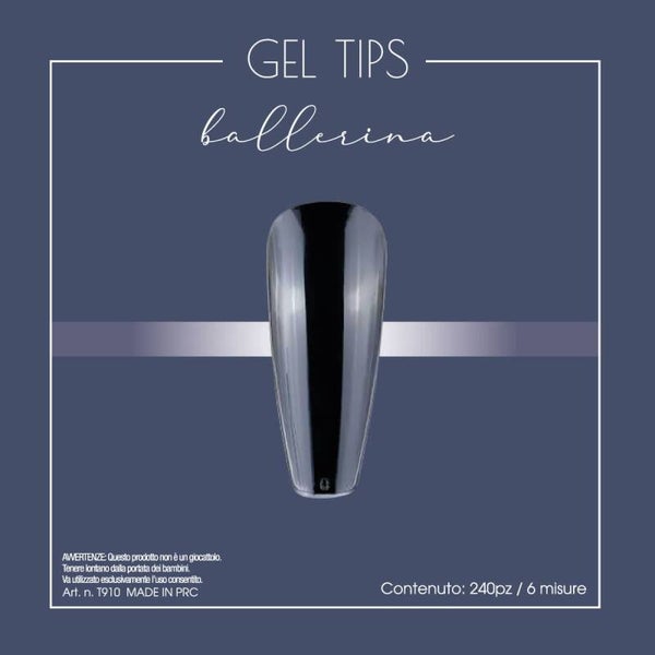 Tips in Gel Ballerina- scatola da 240pz