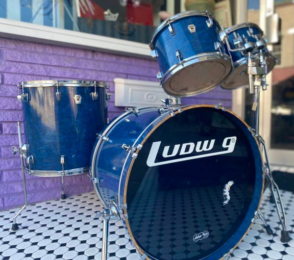 "2000s Ludwig Classic Birch" Blue- 4P🥶