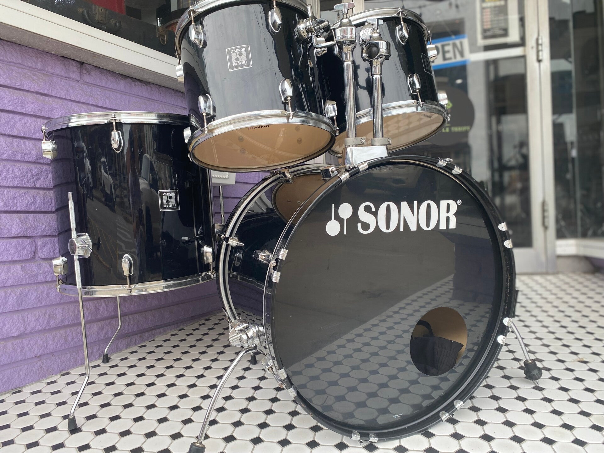 2000s” Sonor -503 Series- Black 4P