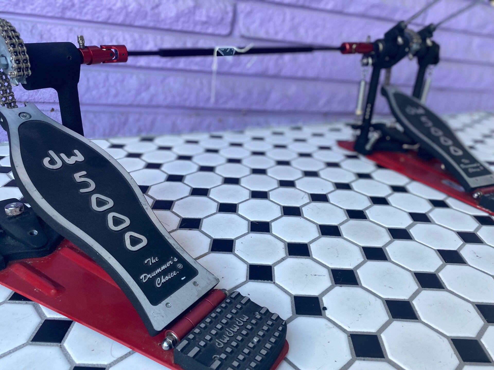 DW 5000 Series Double Bass Drum Pedal!