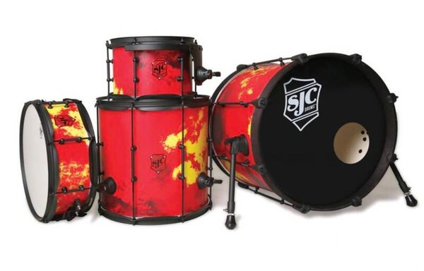 Josh Dun 4-Piece Kit with Snare 7x10. 14x14, 14x18, 5x14