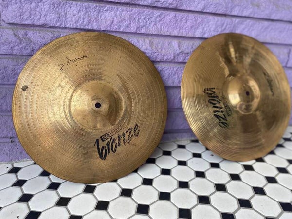 Zildjian 14” Hi-Hat – Scimitar Bronze – “80s–90s”