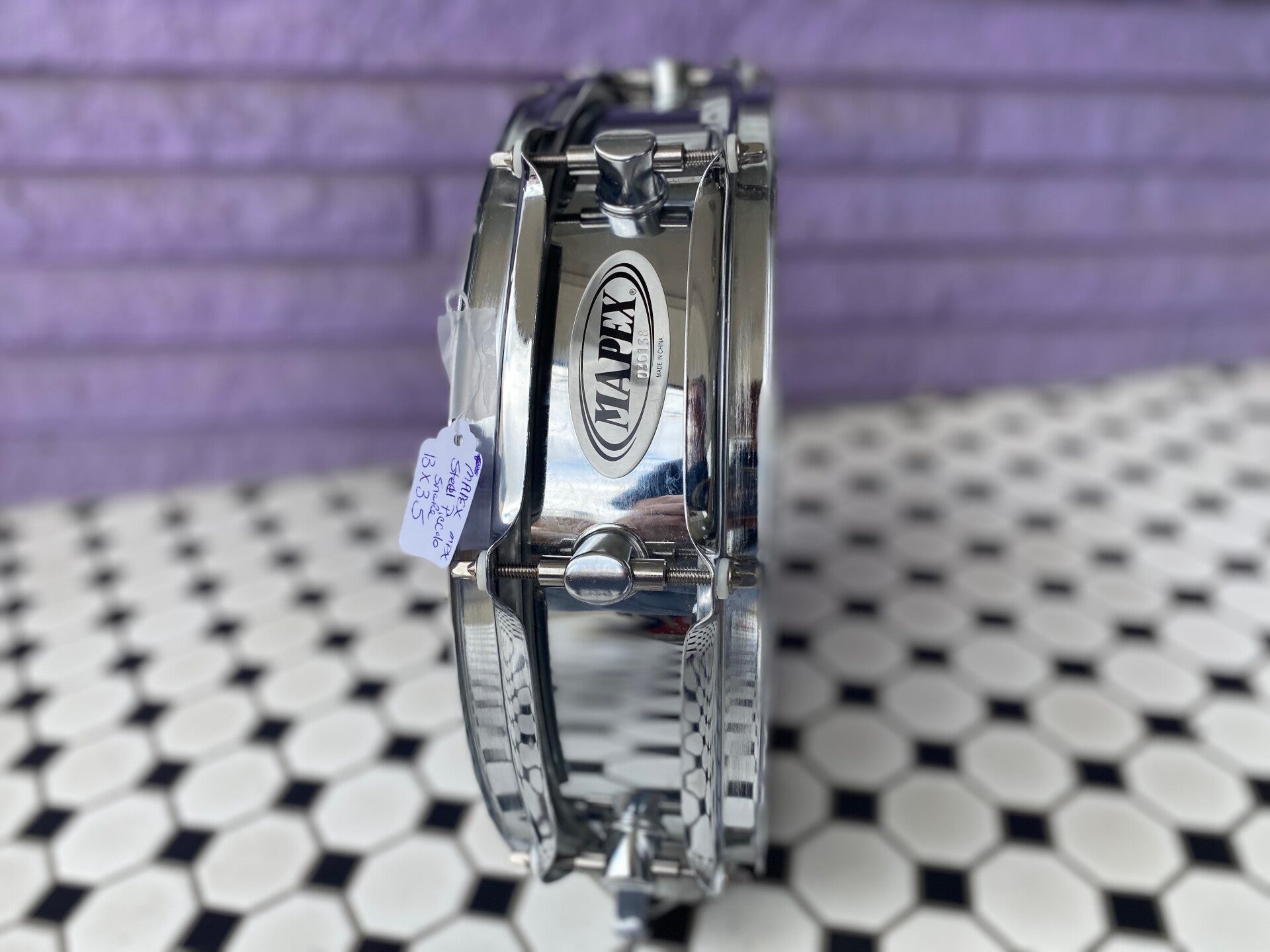 Mapex 3.5" x 13" MPX Steel Piccolo Snare – 2000s