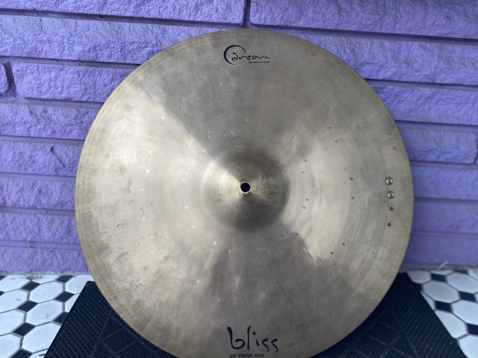 Dream Bliss 20” Crash/Ride with Removable Rivets!