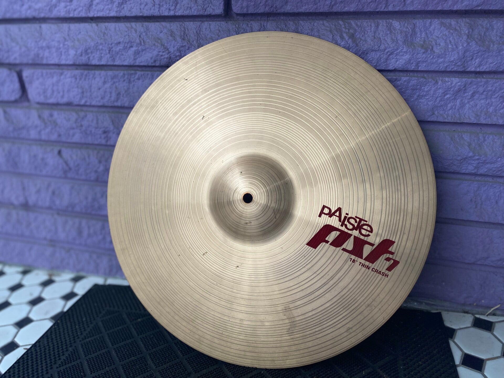 Paiste PST 7 18” Thin Crash Cymbal✨