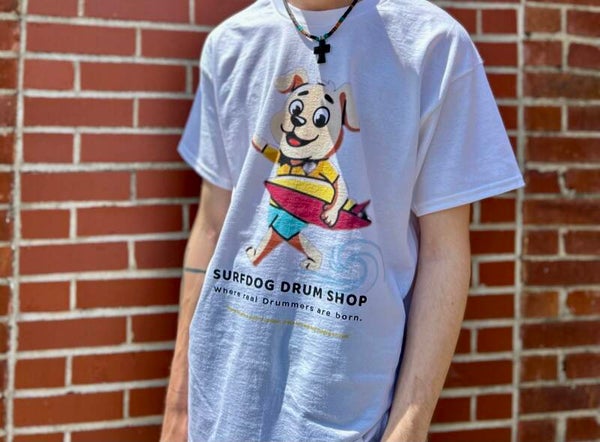 SurfDog Logo Tubular -Drum Shop Shirt”