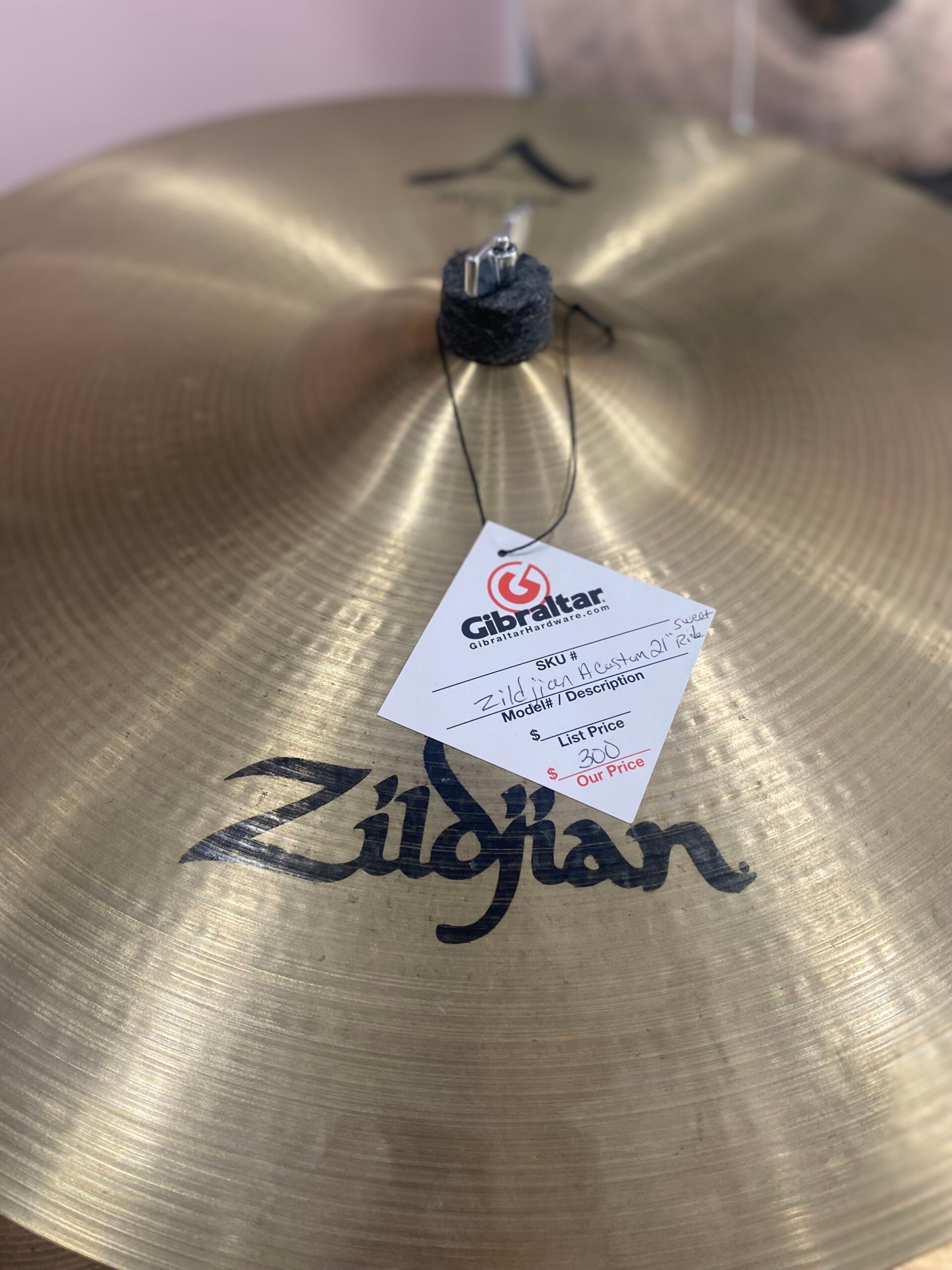 Zildjian 21” A Custom Sweet Ride