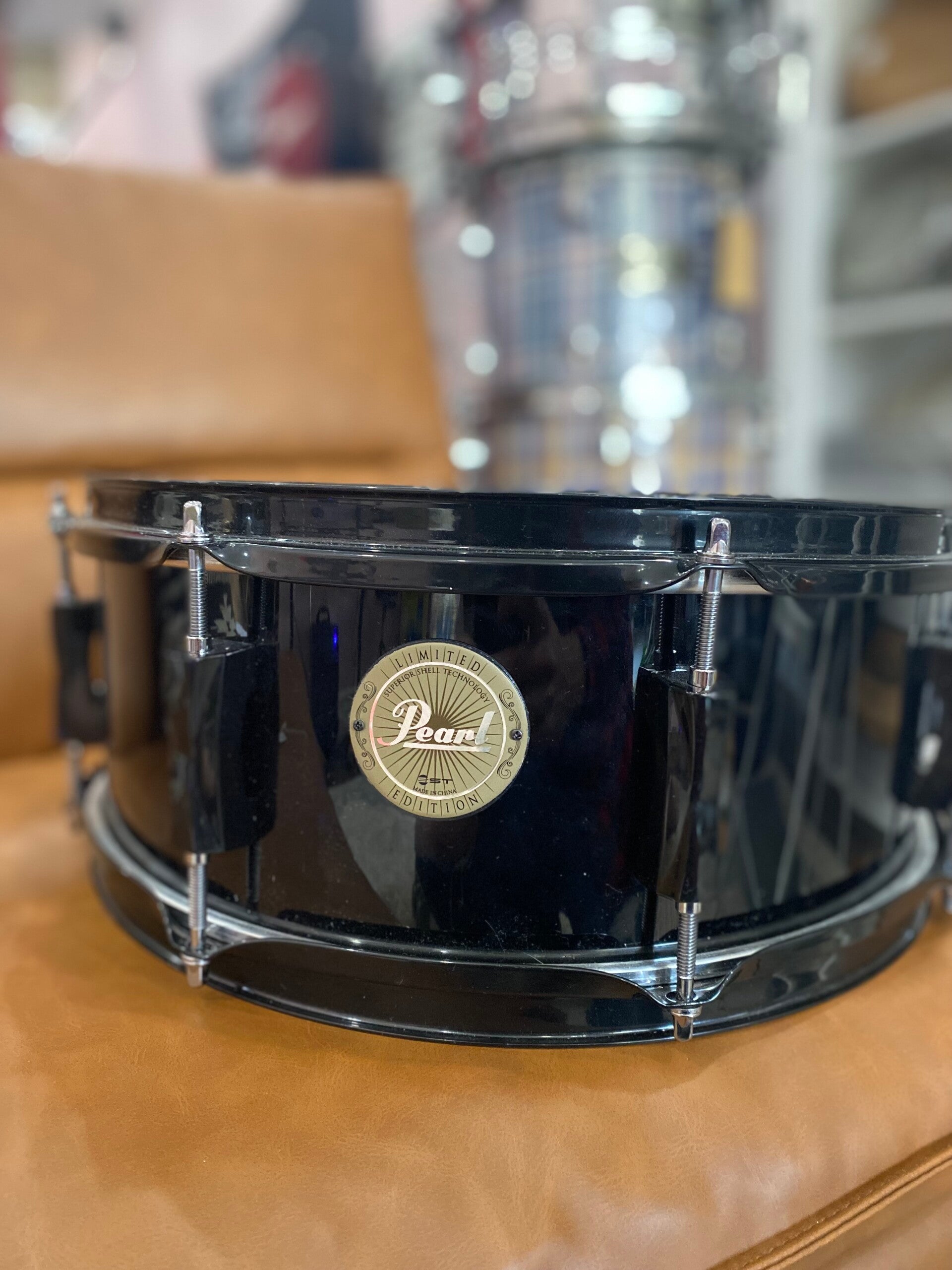 Pearl Vision Birch Black 14” Snare