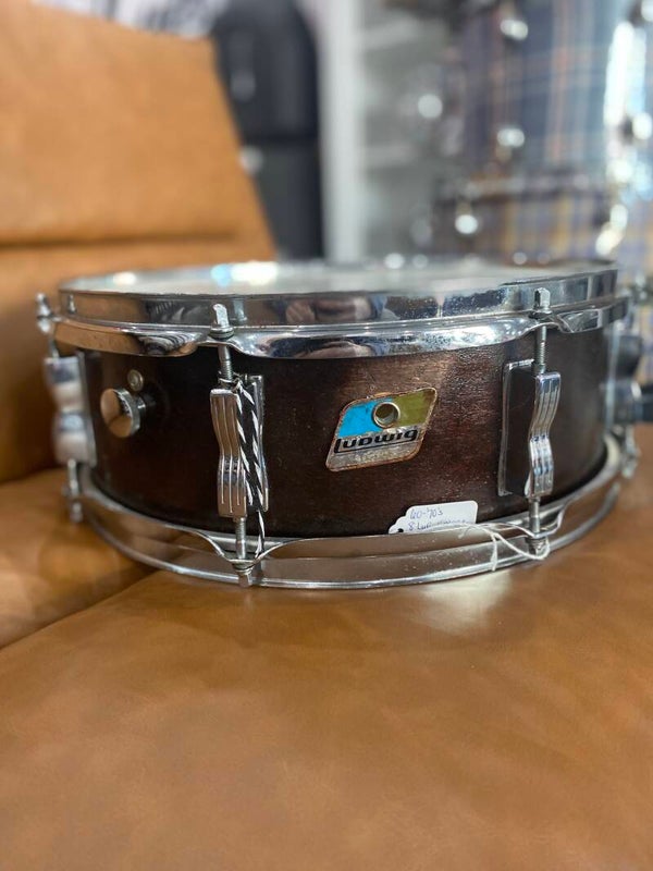 “60s ~ 70s” Ludwig 8 Lug Snare Stained Wood Finished