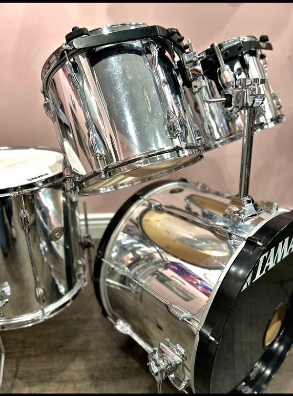 Tama Rockstar “1990s” - Chrome Finish-“ Shell Pack”