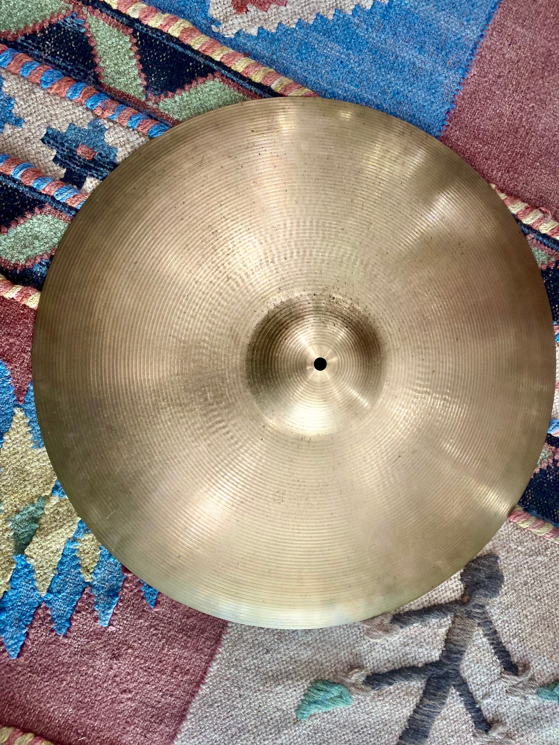 Zildjian Avedis 24” Ride 1970s” -3630G” Stamp ride