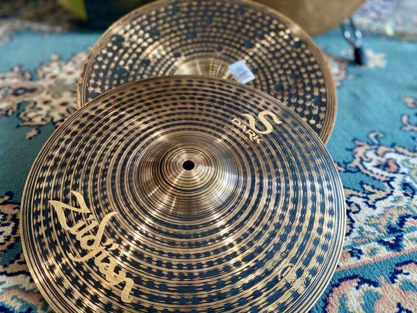 Zildjian S Dark 14 HI-Hats! Top 956 G“ Bottom- 1332G grams