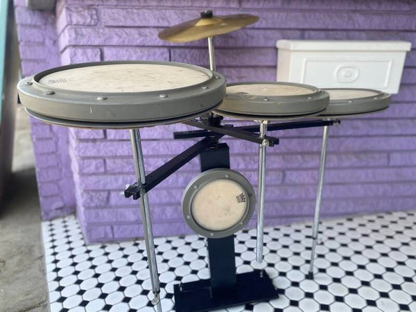 Vintage ORIGINAL Remo (WeatherKing) Versatilic 4 piece practice pad set 1960s”