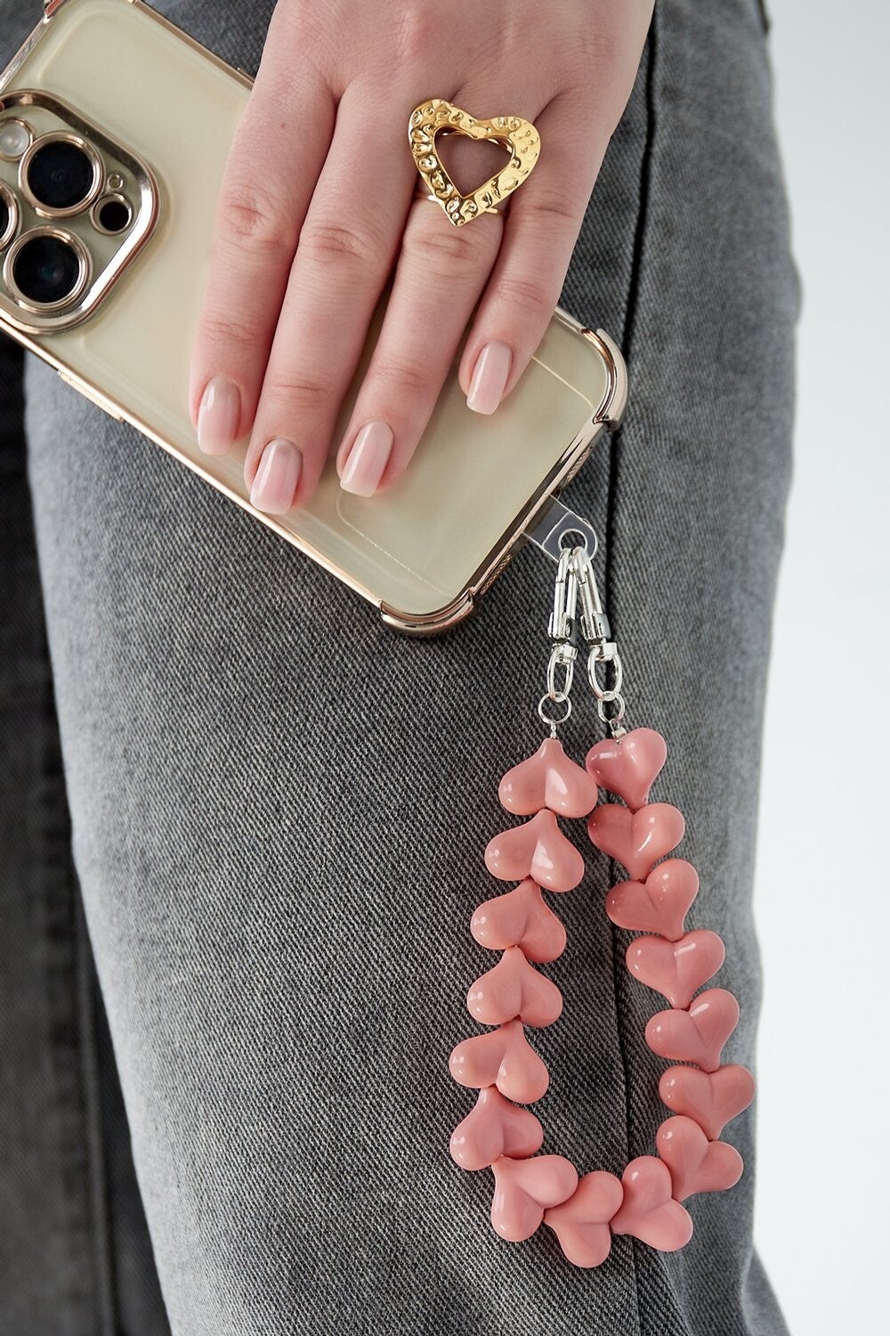 Telefoonsnoer hartjes