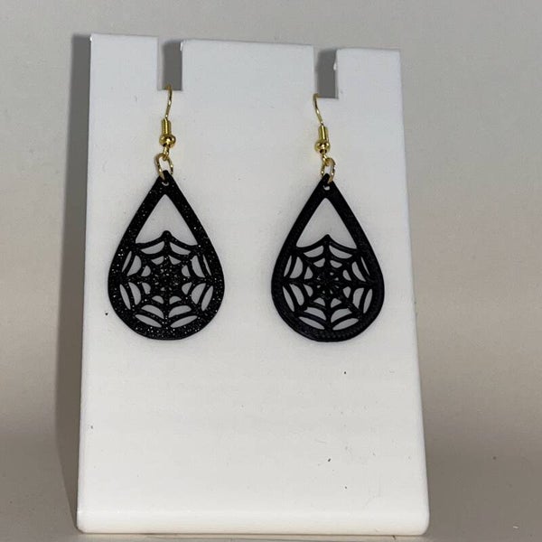 Druppelvormige oorbel