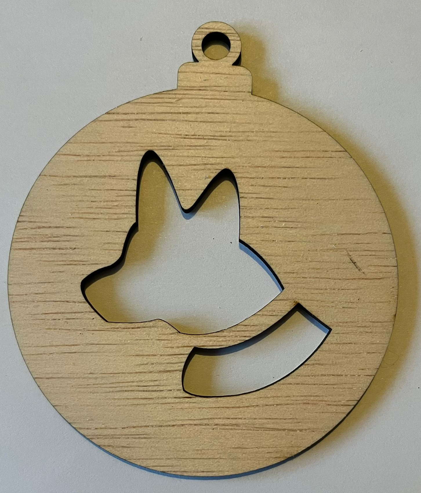 Kerst ornament hond