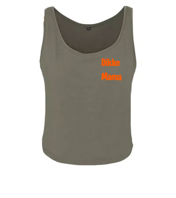 Croptop zonder mouw (Dikke../Fijne..)