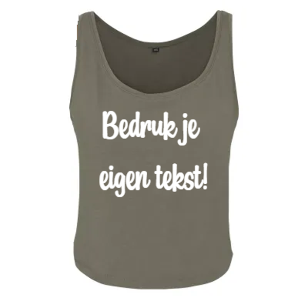 DIY - Bedruk je eigen Croptop zonder mouwen!
