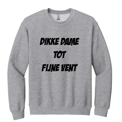 Sweater - Dik of Fijn!