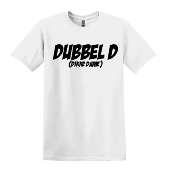 T-shirt - Unisex - Dubbel D (Dikke Dame/Dude)