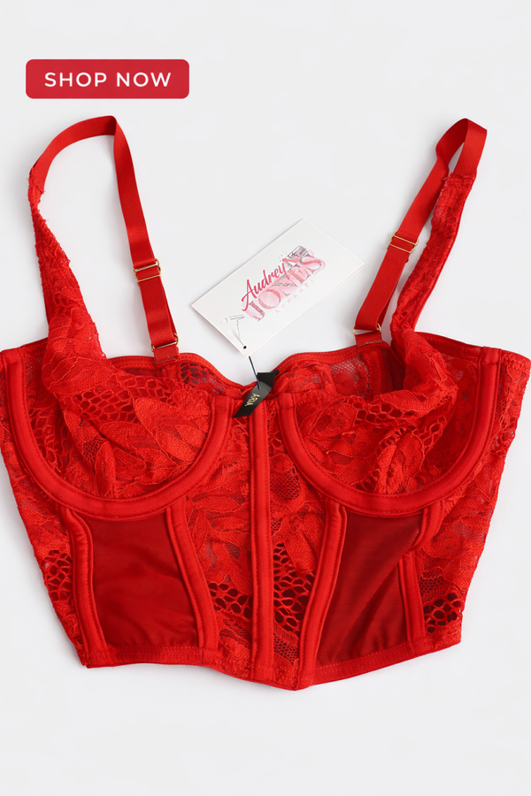 Sexy Red lace top