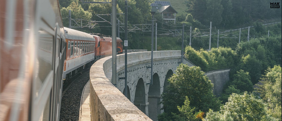 Split vlakom 2021 | 2.časť - Rakúsky Semmering / FOTOCESTY | makbedrik