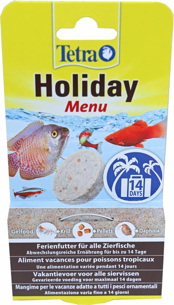 Tetra Min Holiday menu