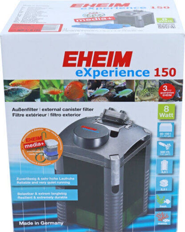 Eheim filter Experience 150 met filtermassa