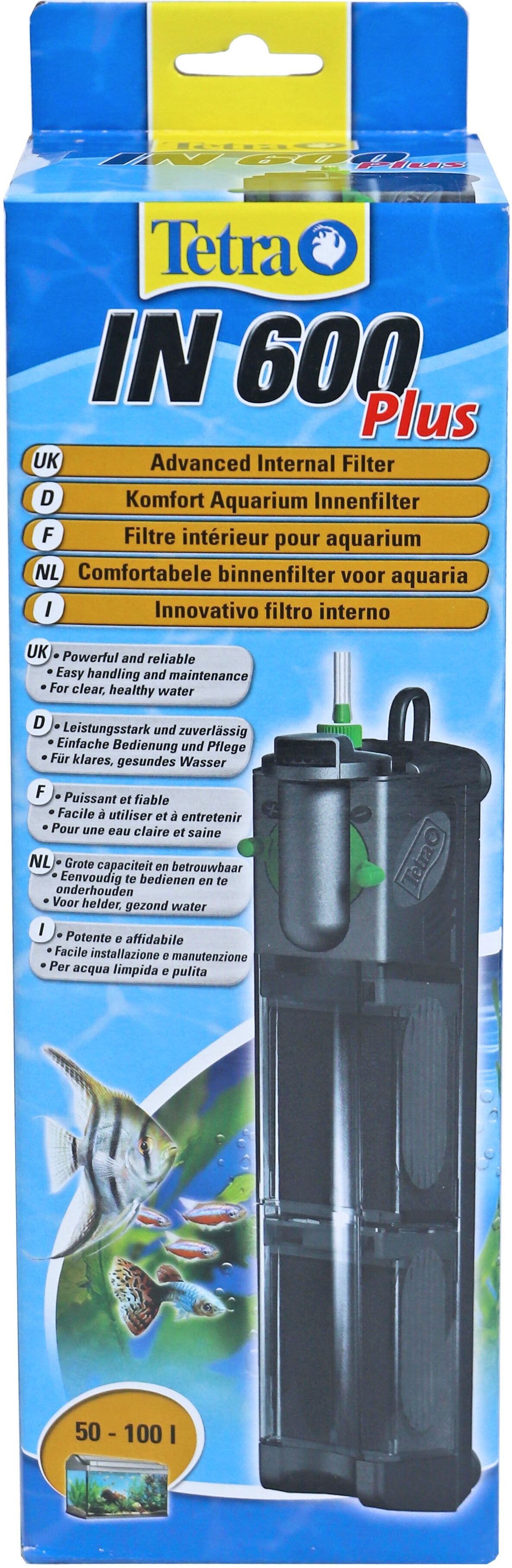 Tetra binnenfilter IN600 plus