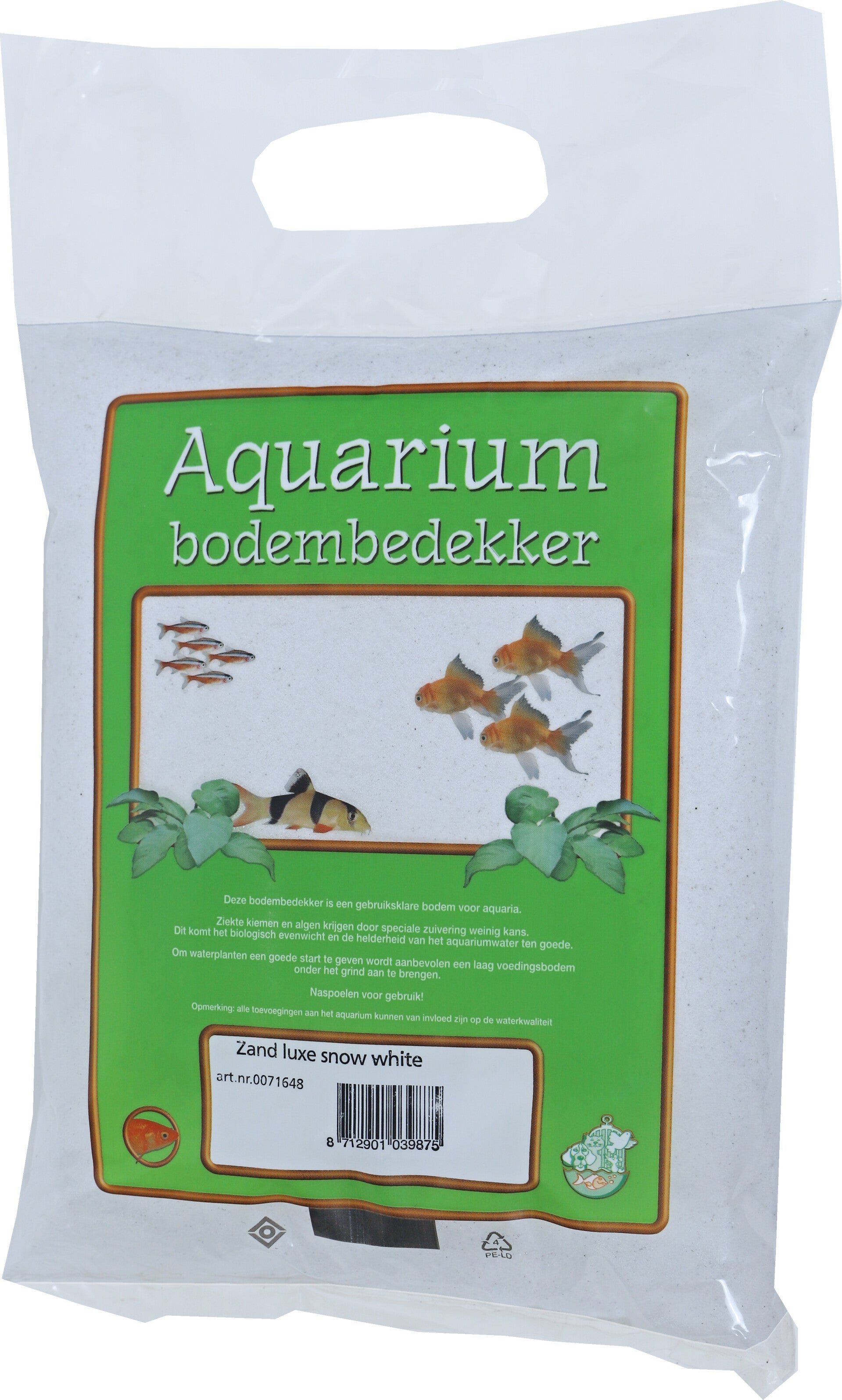 Zand luxe Snow White 4kg