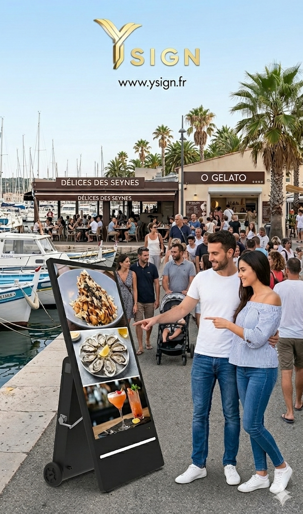 YStop IMPACT / Stop trottoir 55" Simple face