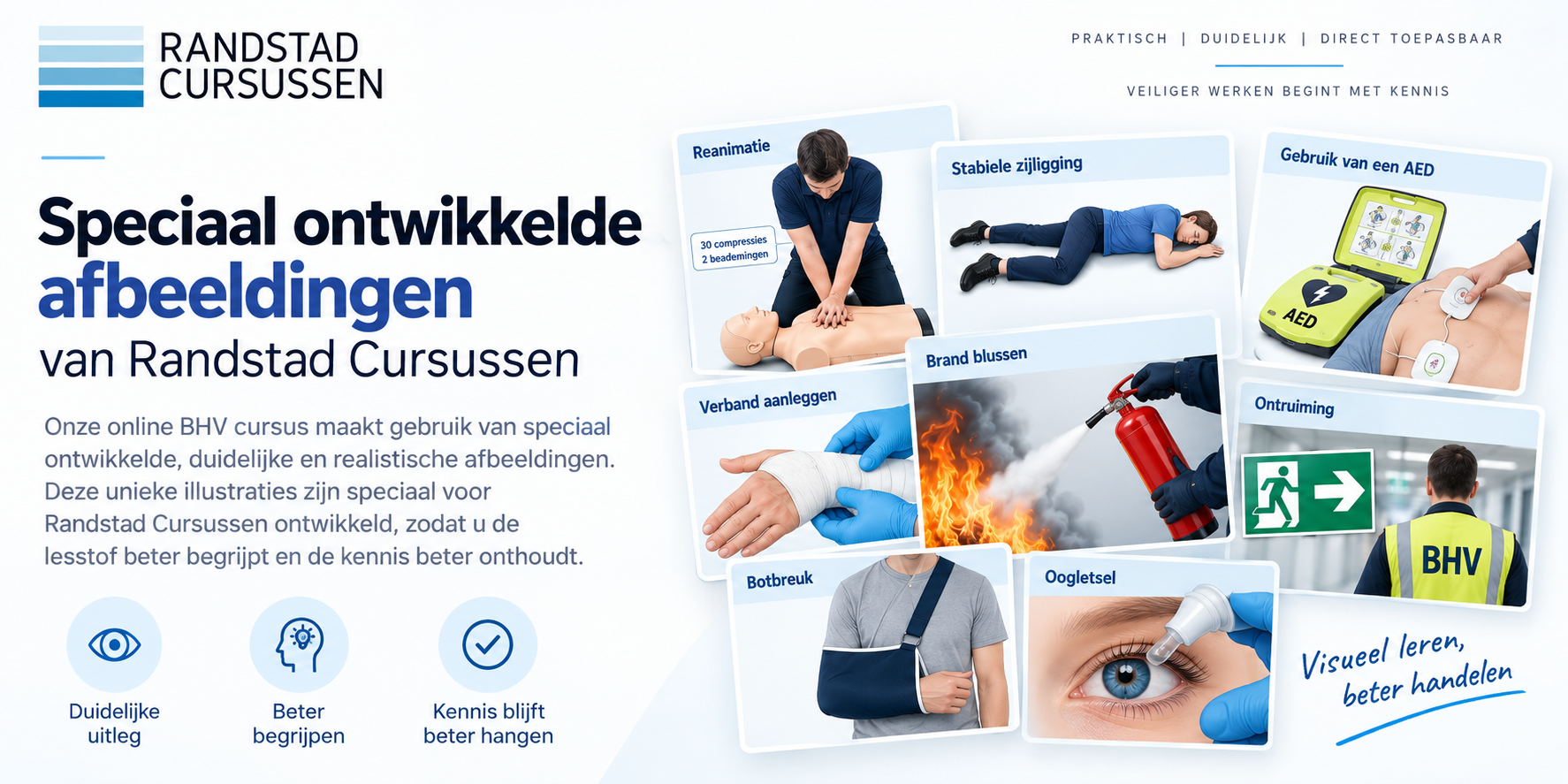 Samenvatting module 1 van de Online BHV Cursus Compleet van Randstad Cursussen