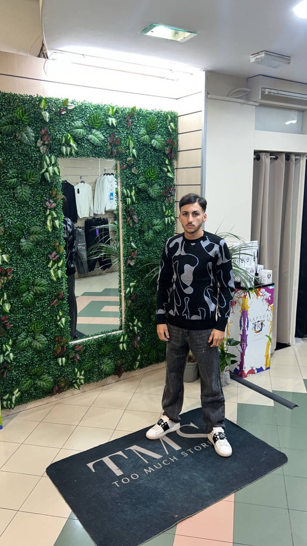 Maglione con fantasia