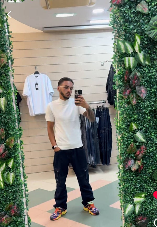 Jeans cargo denim