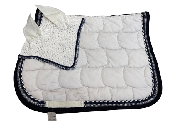 Ensemble Tapis + Bonnet cheval Anna Scarpati