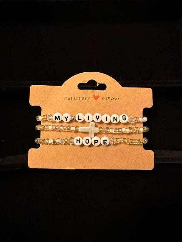 3 STACK WORSHIP BRACELET