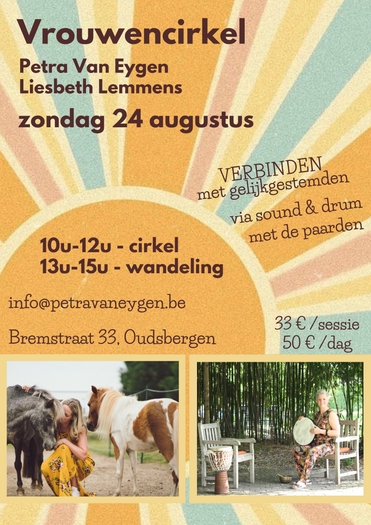 Vrouwencirkle met paarden, paardencoaching