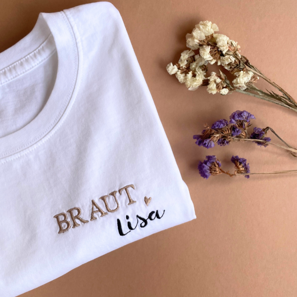 Personalisiertes T-Shirt zum Junggesellinnenabschied (JGA)