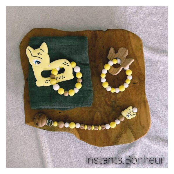 Coffret ELYA - Jaune pastel