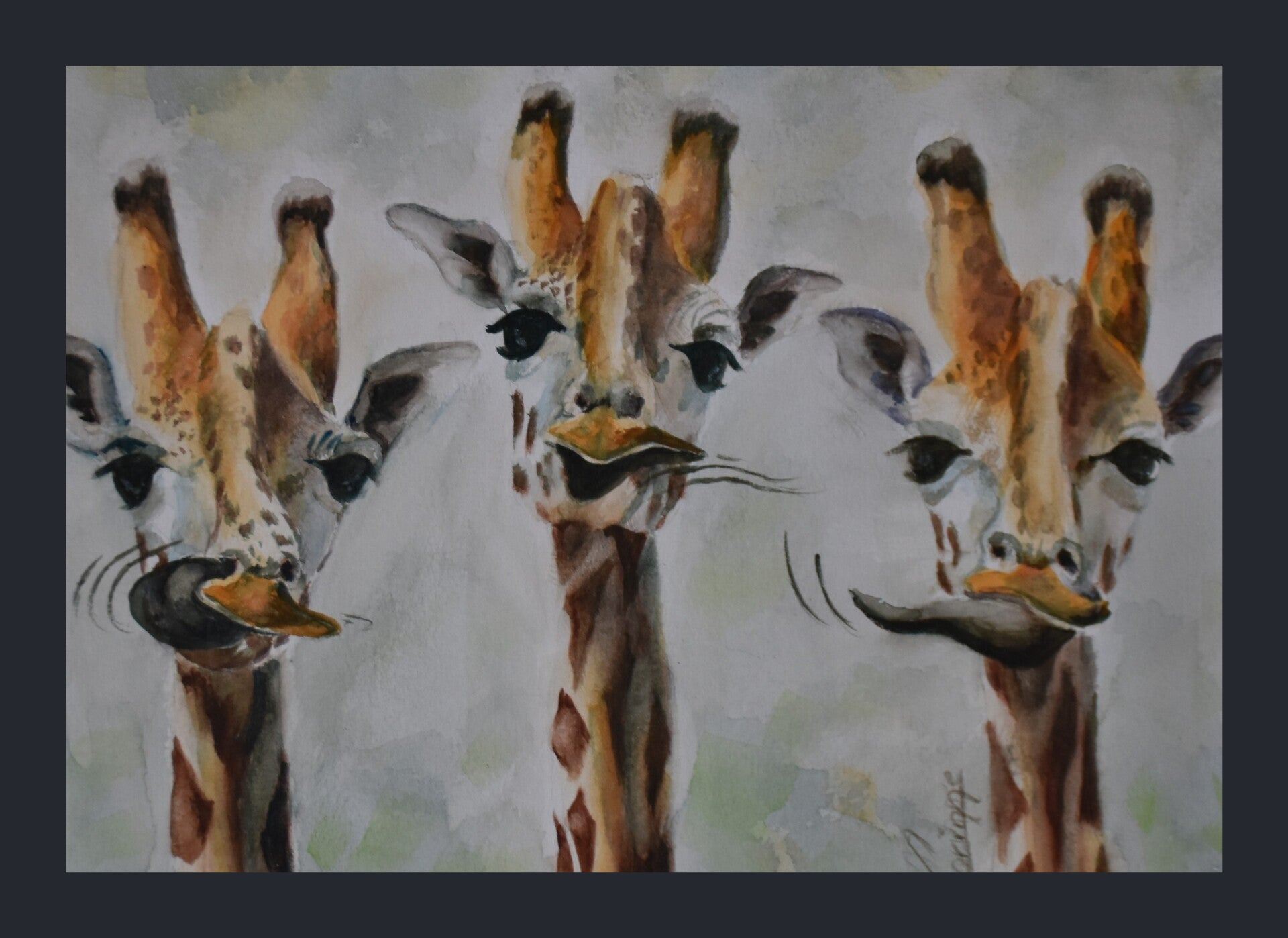 aquarel van Corinne Bronsink, kunstenares van Atelier de Veldbloem in Emst, gelegen in de weilanden. Welkom om mijn schilderijen te komen bekijken. Corinne werkt ook in opdracht. 