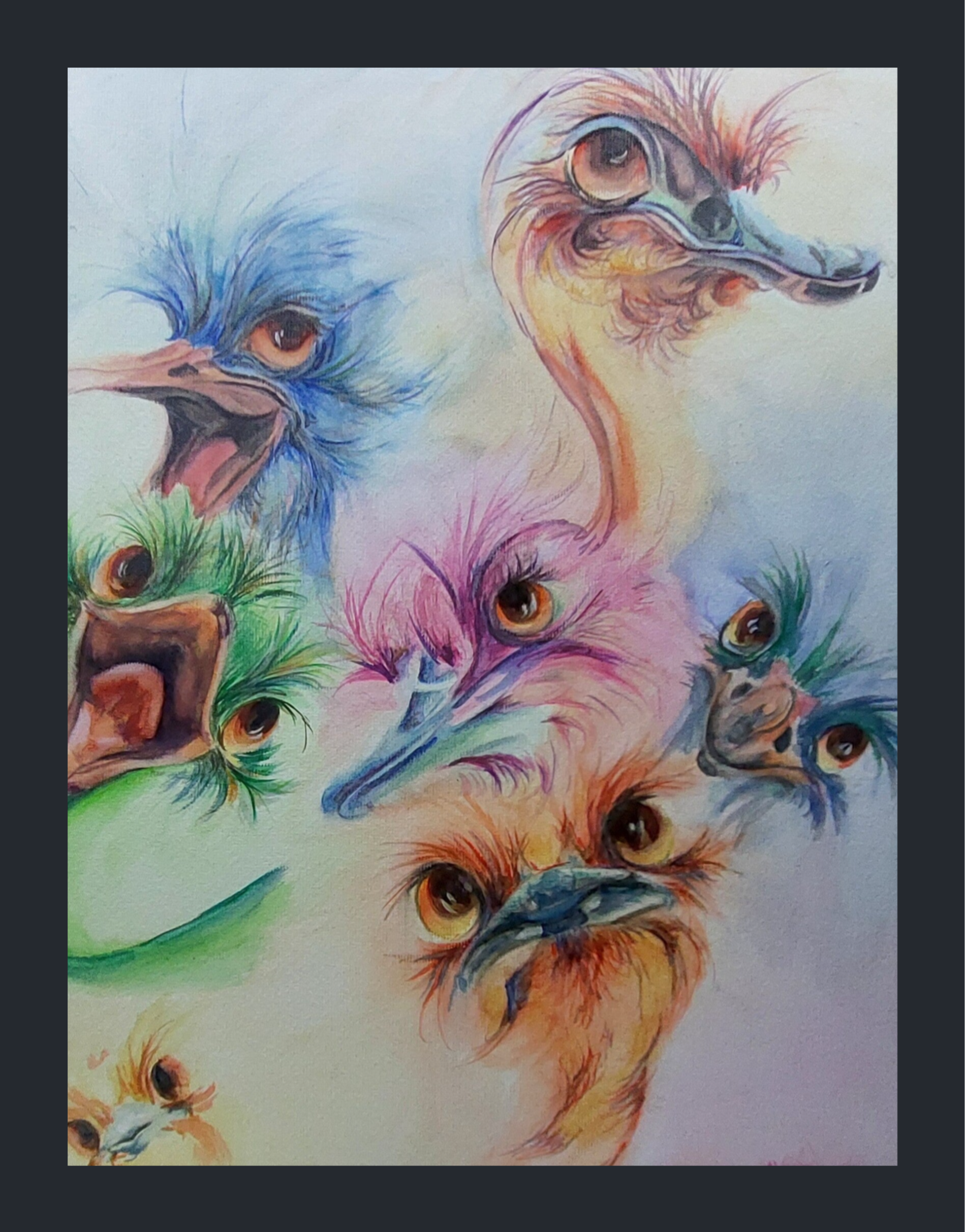 Creaiteve workshop Gekke dieren bij Studio Fleurop van Atelier de Veldbloem, creatief bezig zijn tussen de weilanden, rust, creatiiviteit, ontspanning, inspiratie, schilderen, kunstwerk