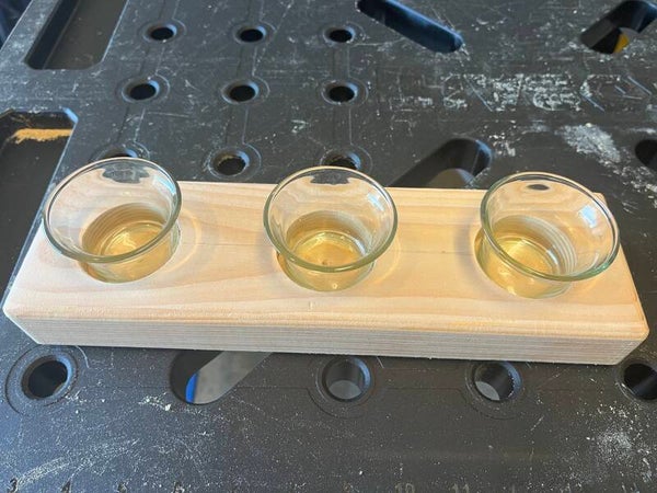 3 Tea Candle Holder with votive