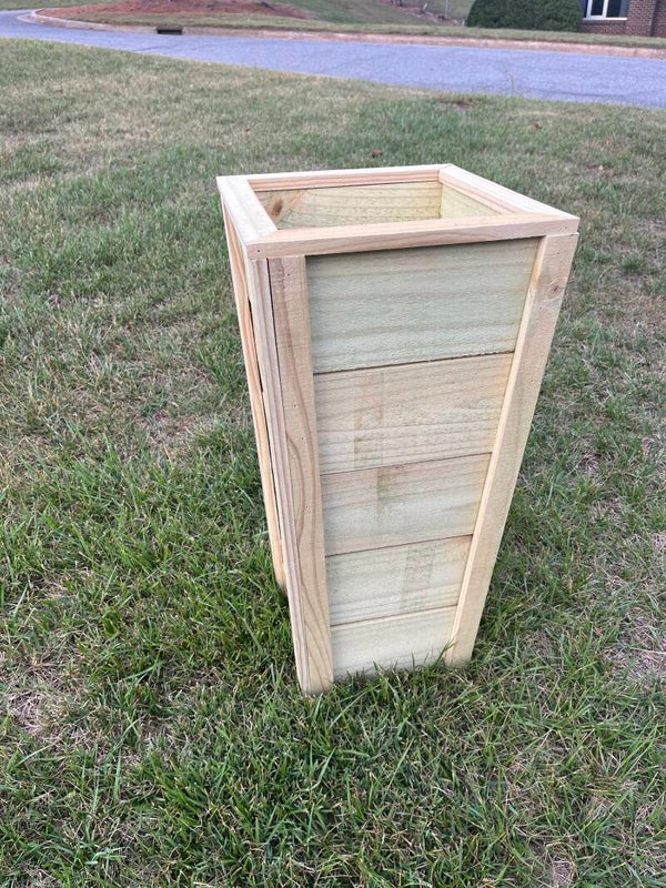Tall Cedar Planter
