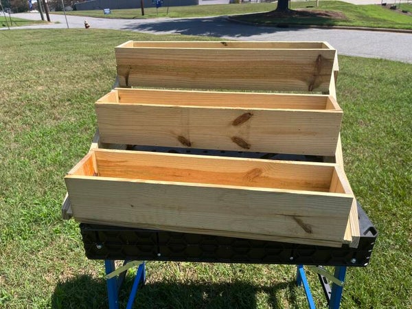 3 Tier Cedar Planter