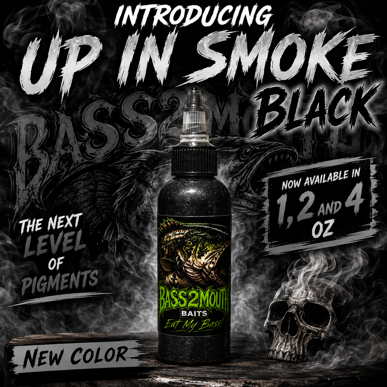Up In Smoke Black Color Pigment