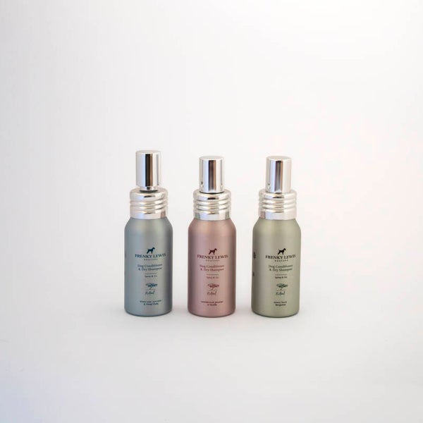 Frenky Lewis testpakket 3x 30ml Dry Shampoo & Conditioner Spray