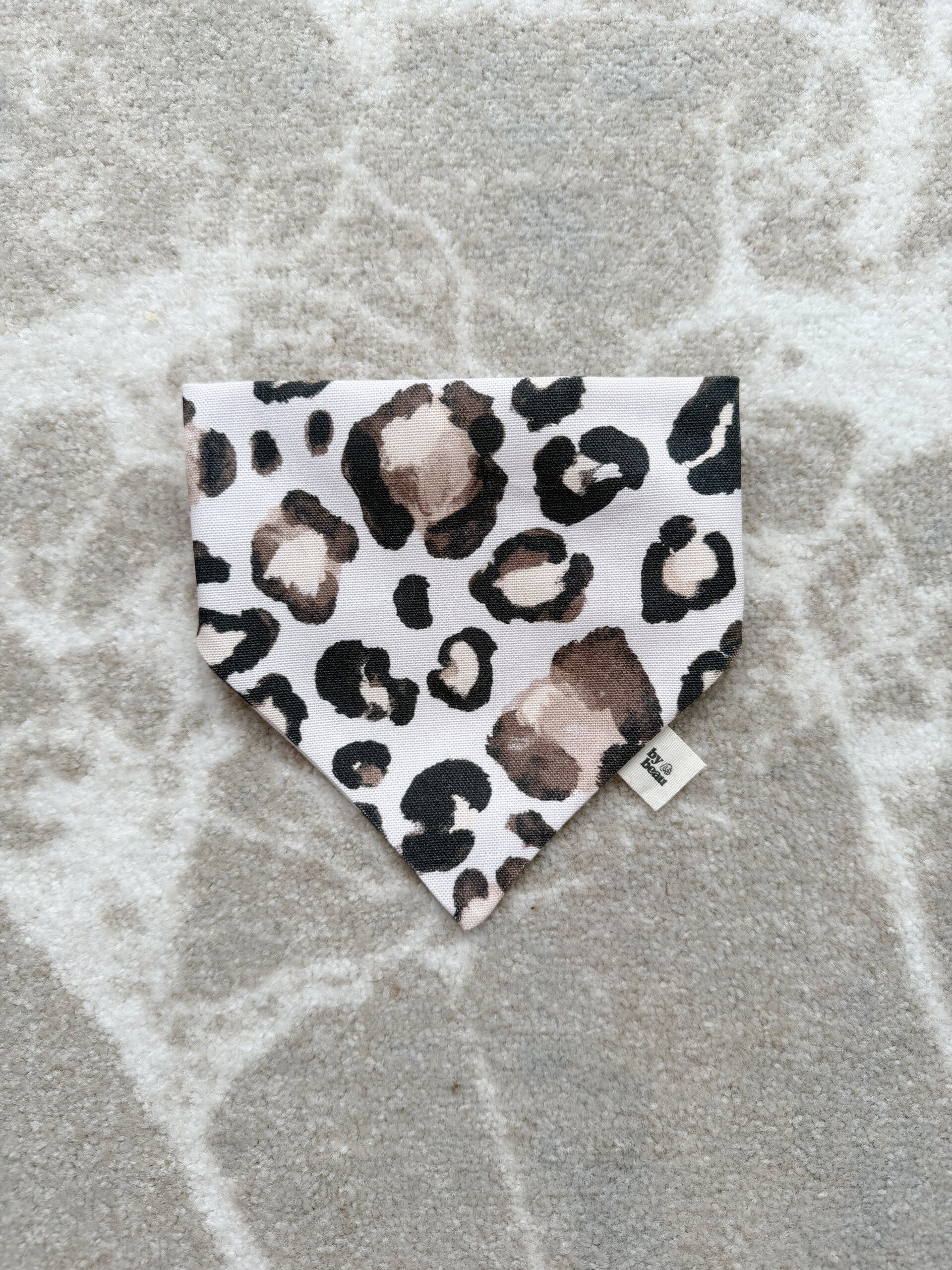 Soft Leopard Bandana