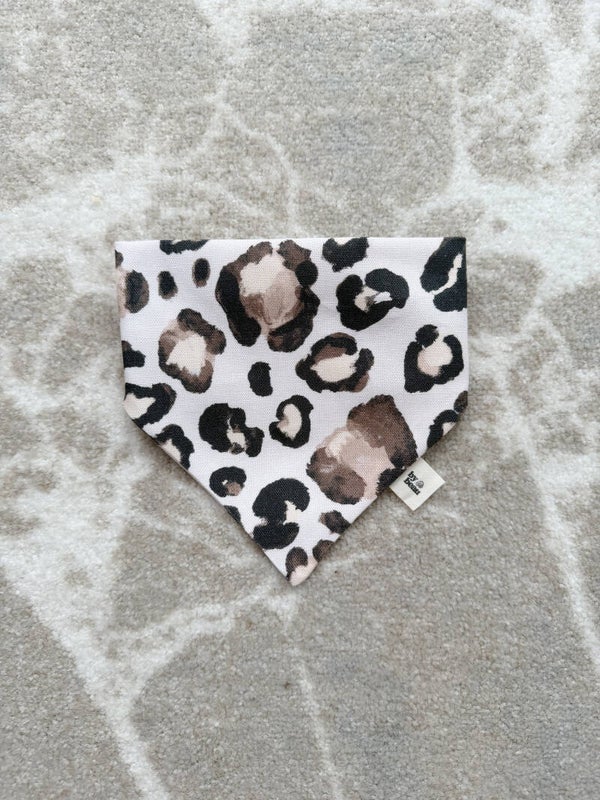 Soft Leopard Bandana