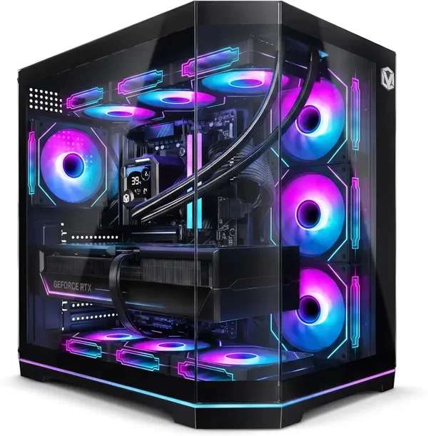 Vibox Gaming PC - AMD Ryzen 7 7800X3D, Nvidia RTX 5080, 32GB RAM, 2TB NVMe SSD,